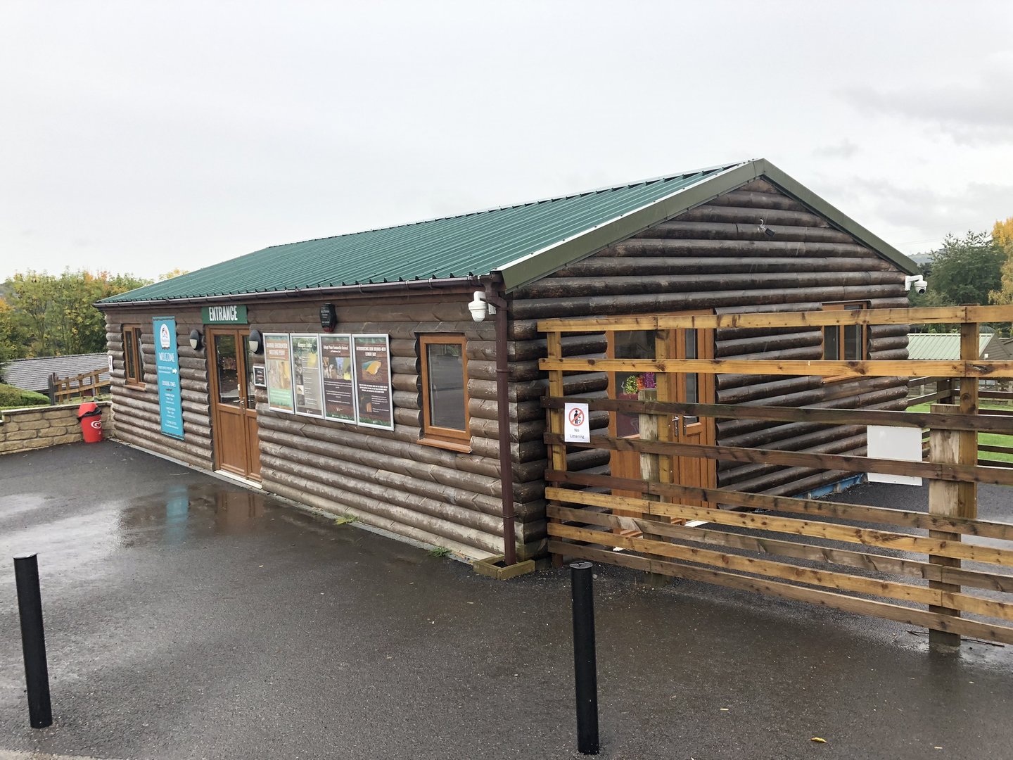 The Entrance Cabin at Ponderosa Zoo (October 2022)