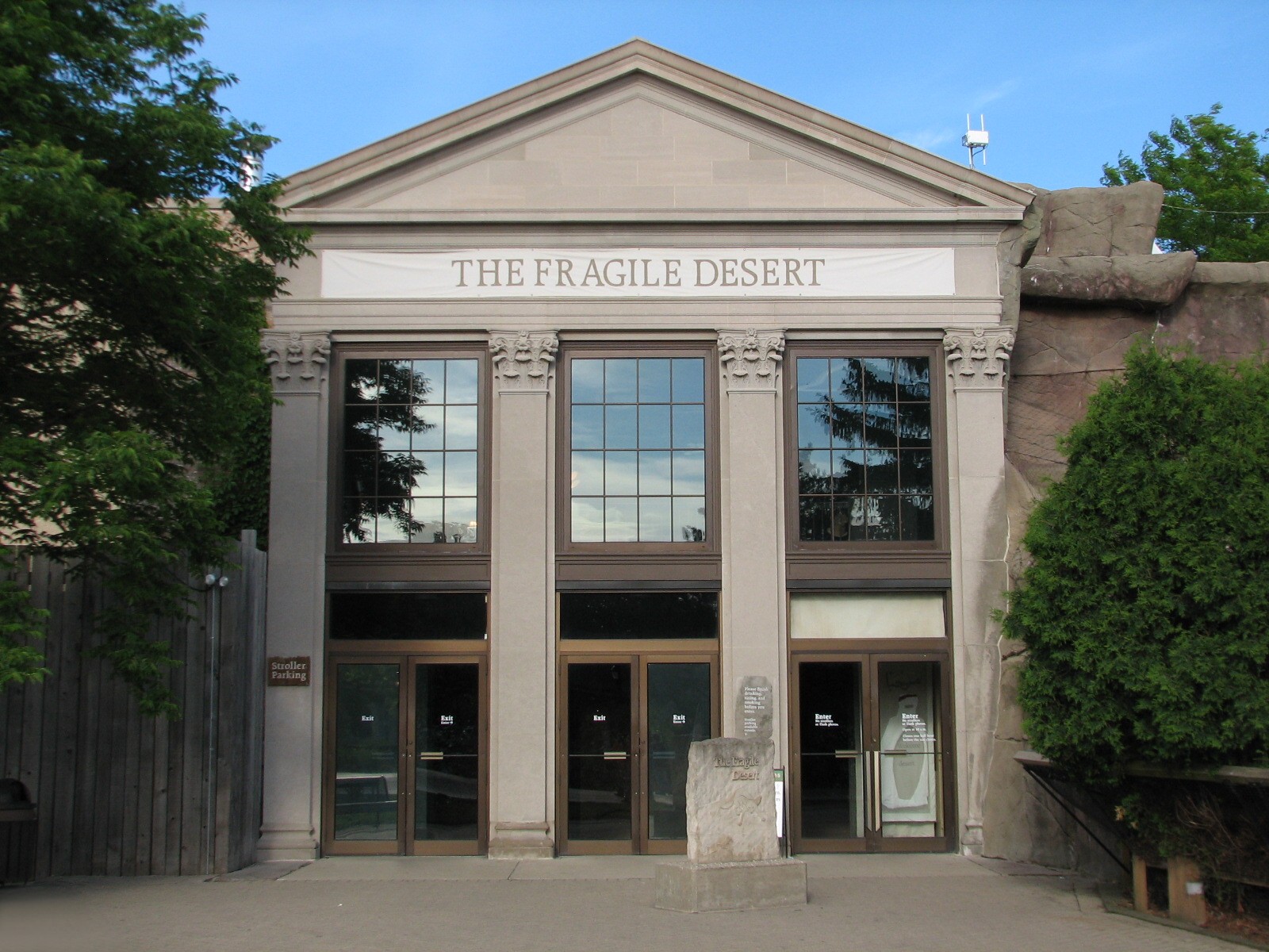 The Fragile Desert - Exterior