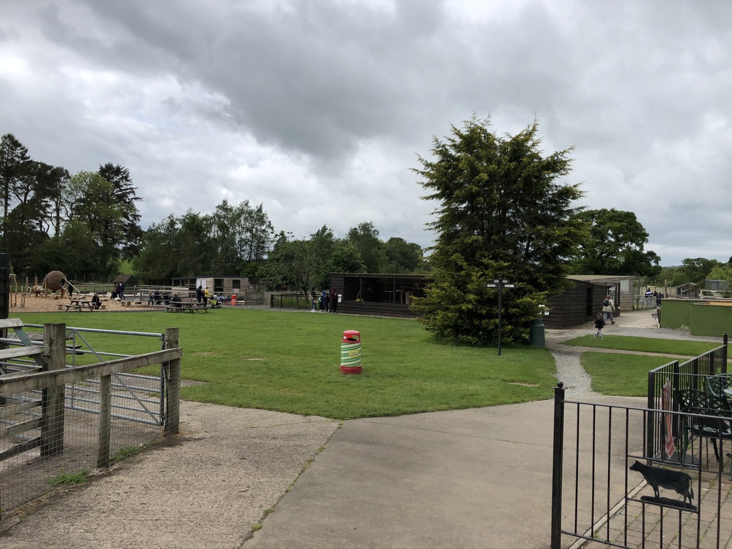 The General View Upon Entry at Lake District Wildlife Park (May 2019)