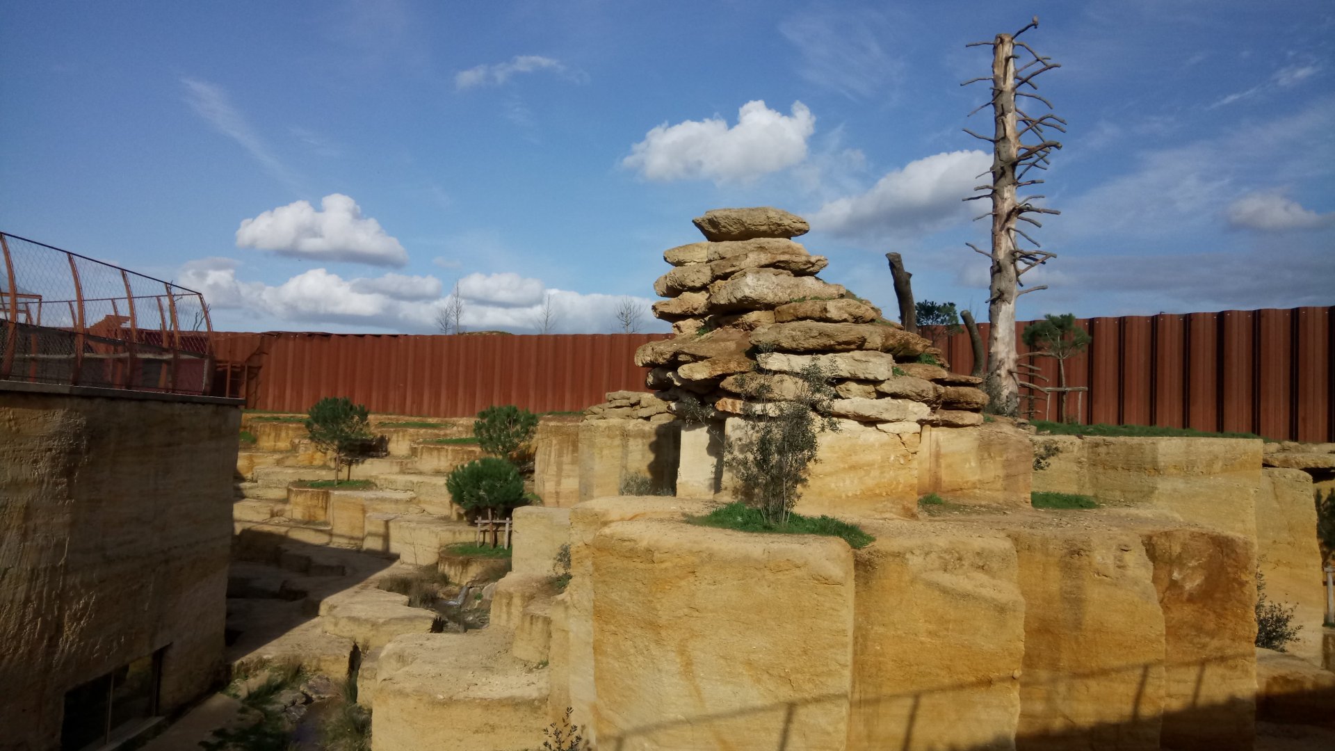The ghosts of the Himalayas - Snow leopards enclosure