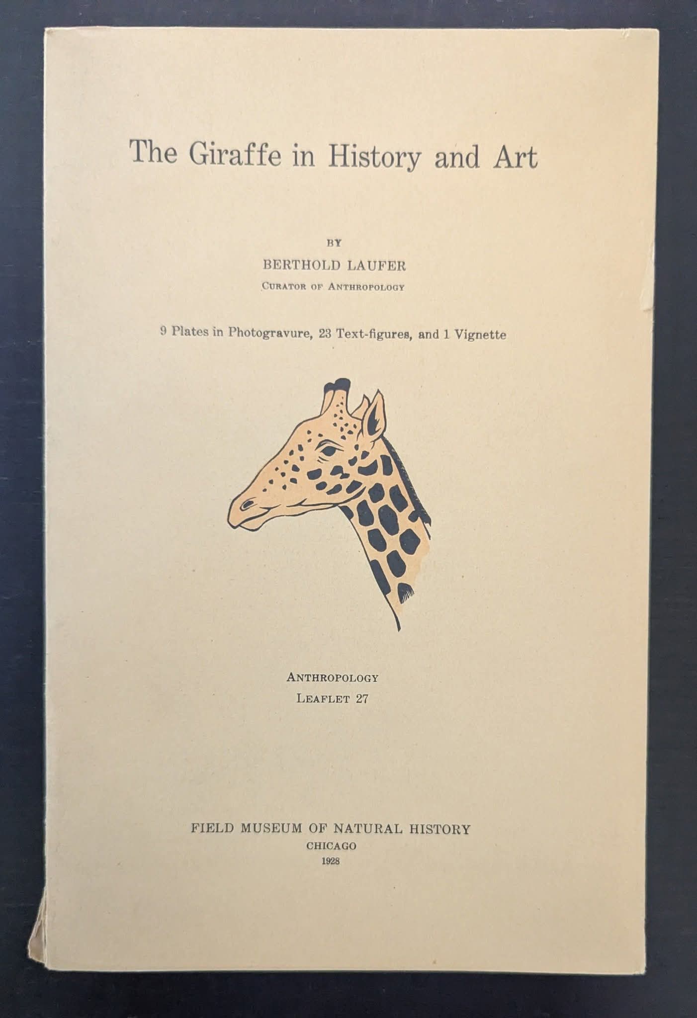 The Giraffe in History and Art