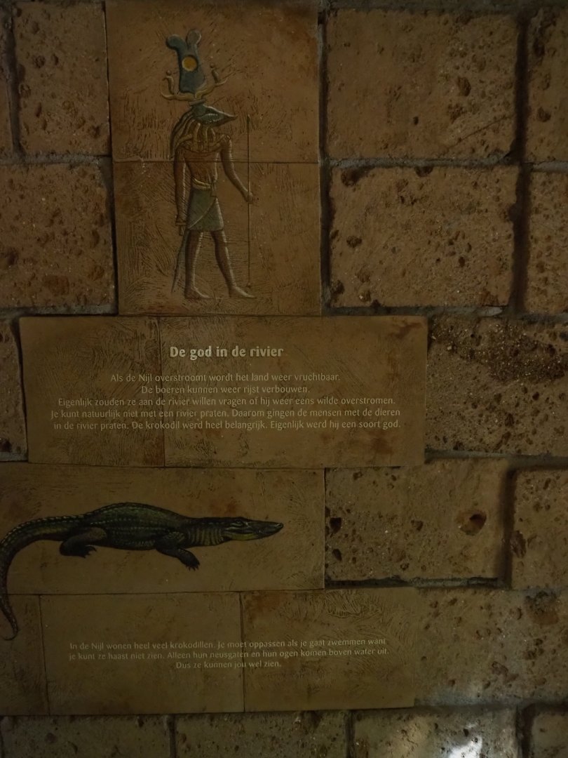 The god in the river signs