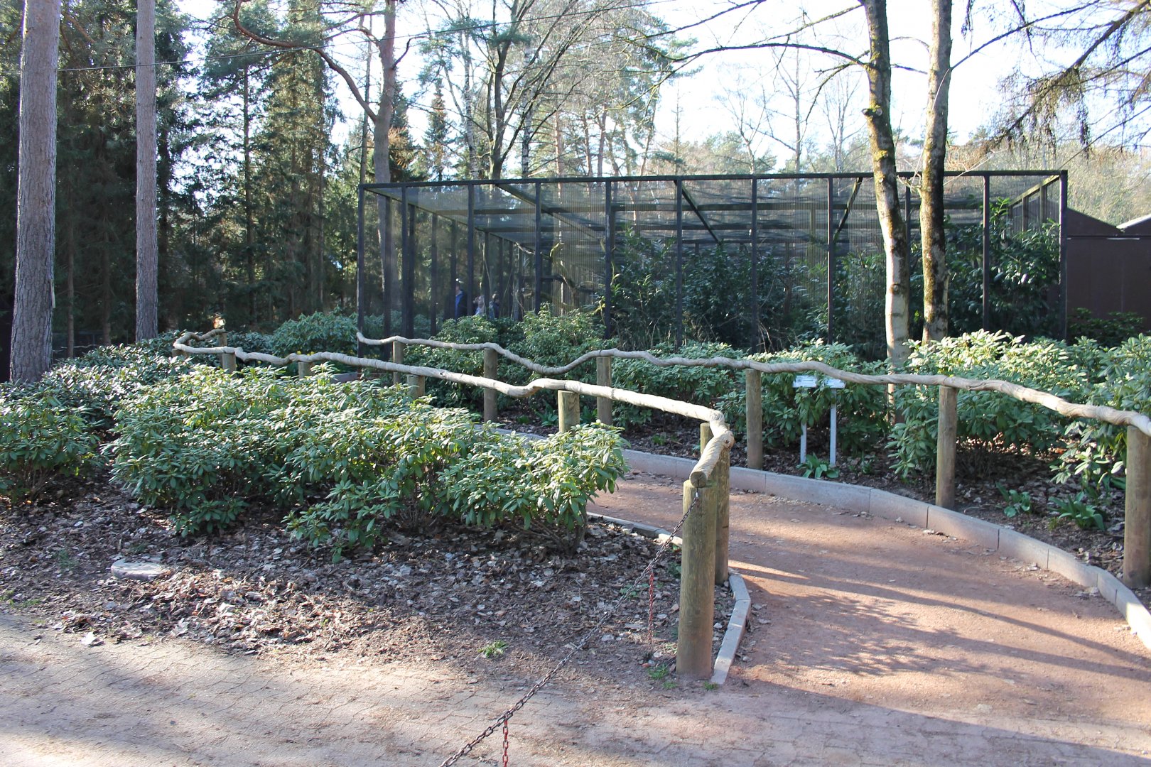 The "Hinter den kulissen" area. (24/3-19)