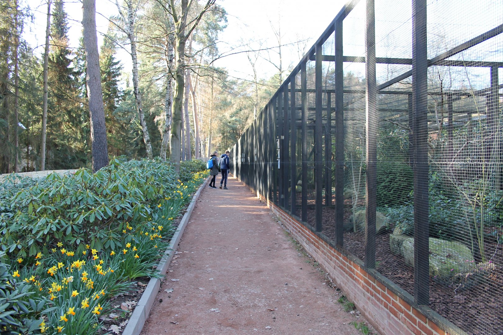 The "Hinter den kulissen" area. (24/3-19)