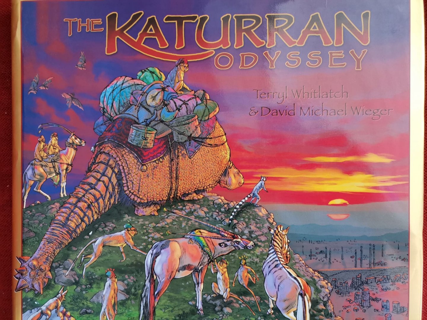 The Katurran Odyssey  by David Michael Wieger (Author), Terryl Whitlatch (Star Wars illustrator)
