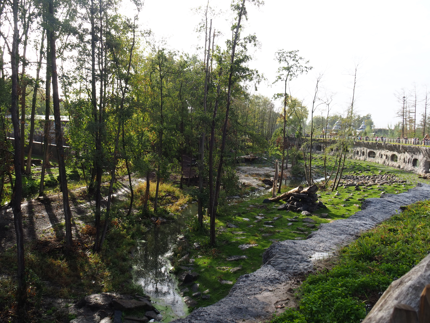 The Last Frontier - Eurasian brown bear and Eurasian grey wolf exhibit, 2019-10-04