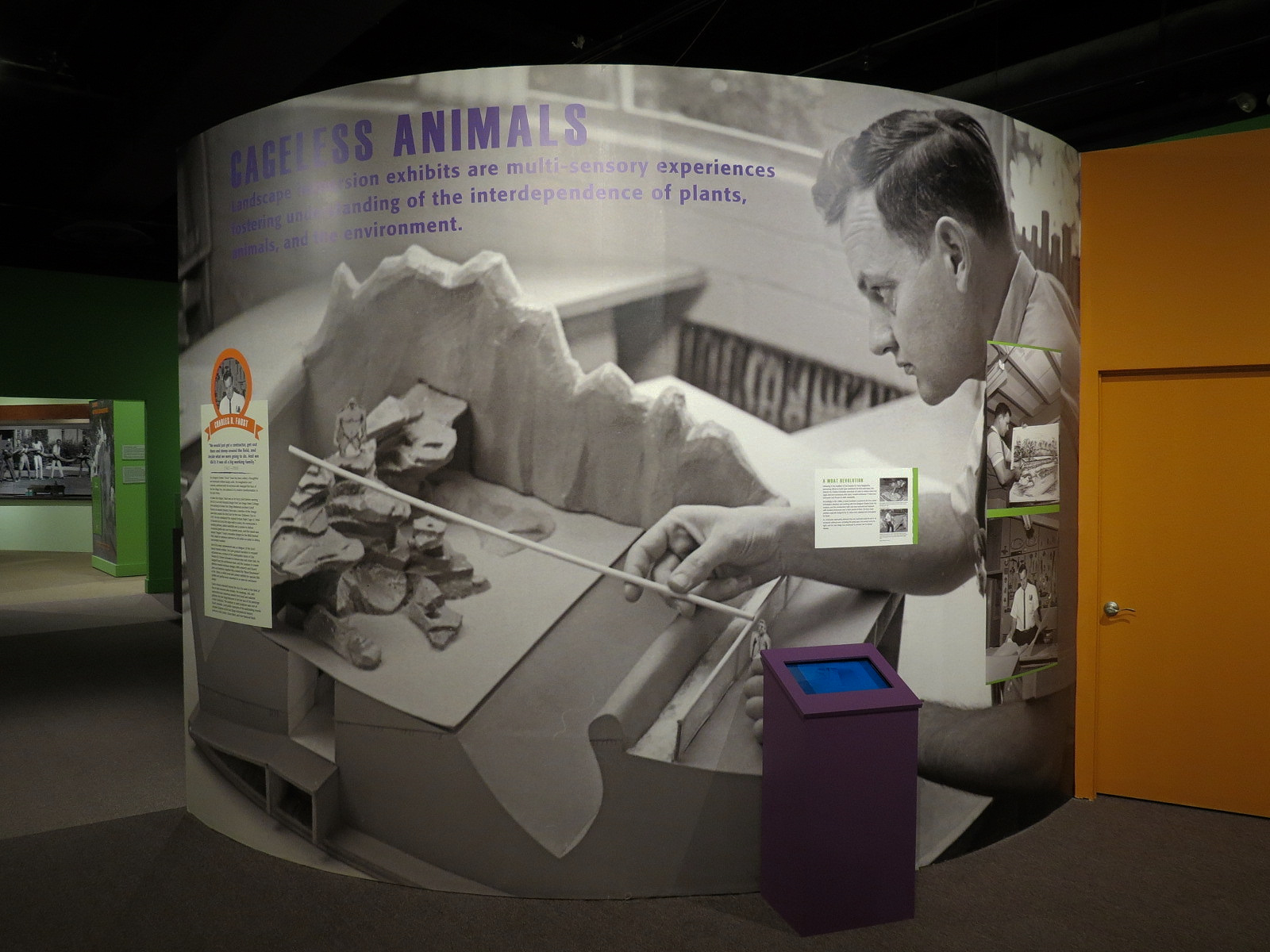 The Lore Behind The Roar! - Charles Faust Zoo Design Display