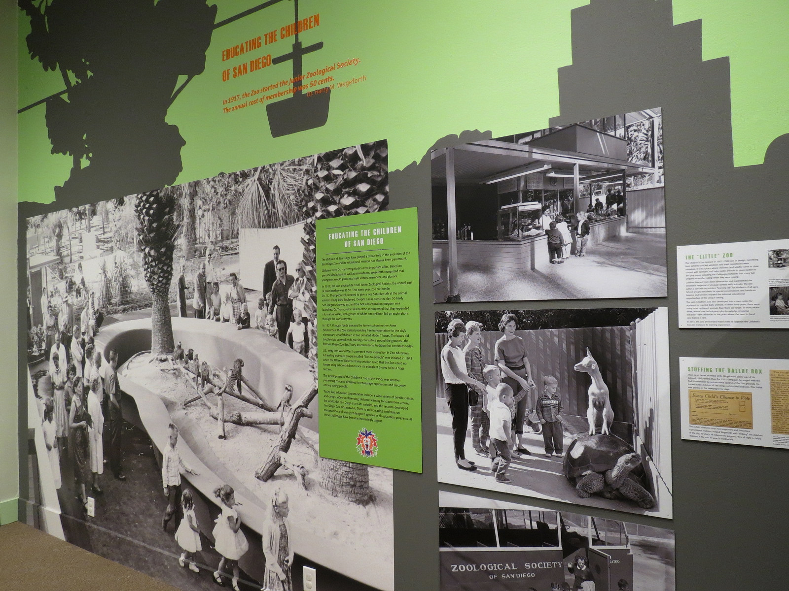 The Lore Behind The Roar! - Childrens Zoo Display