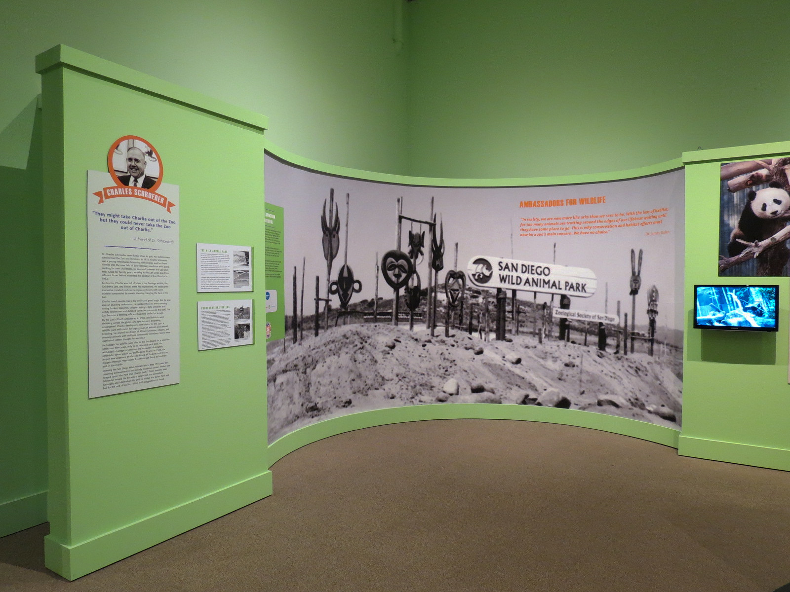 The Lore Behind The Roar! - Wild Animal Park Display