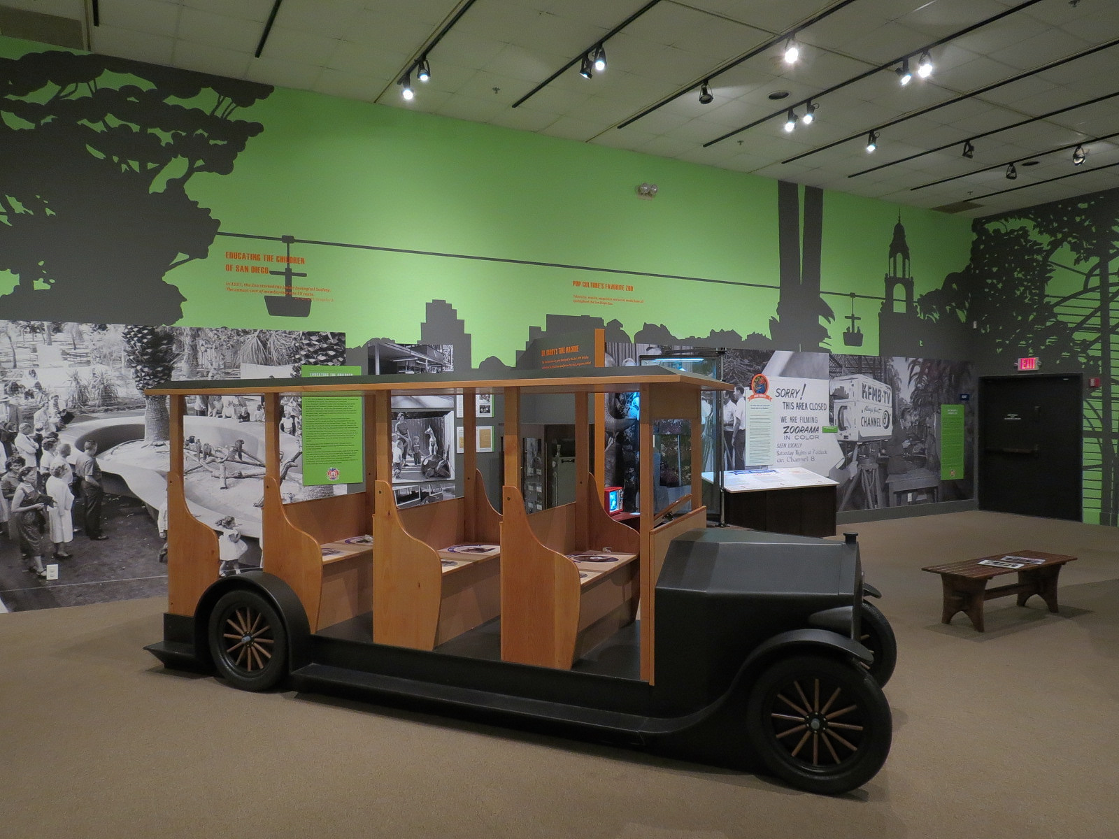 The Lore Behind The Roar! - Zoo Bus Display