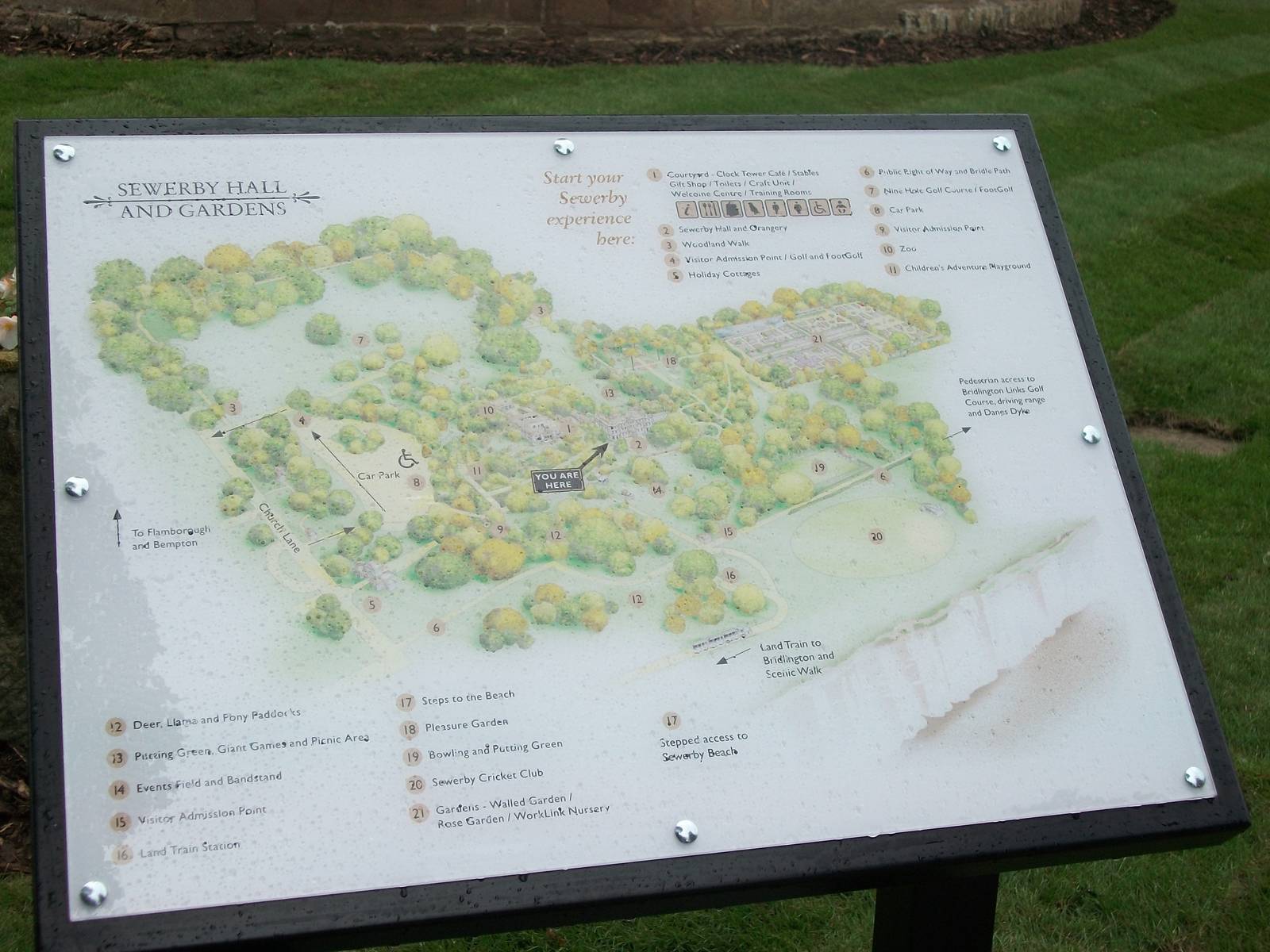 The map has arrived, 8th August 2014