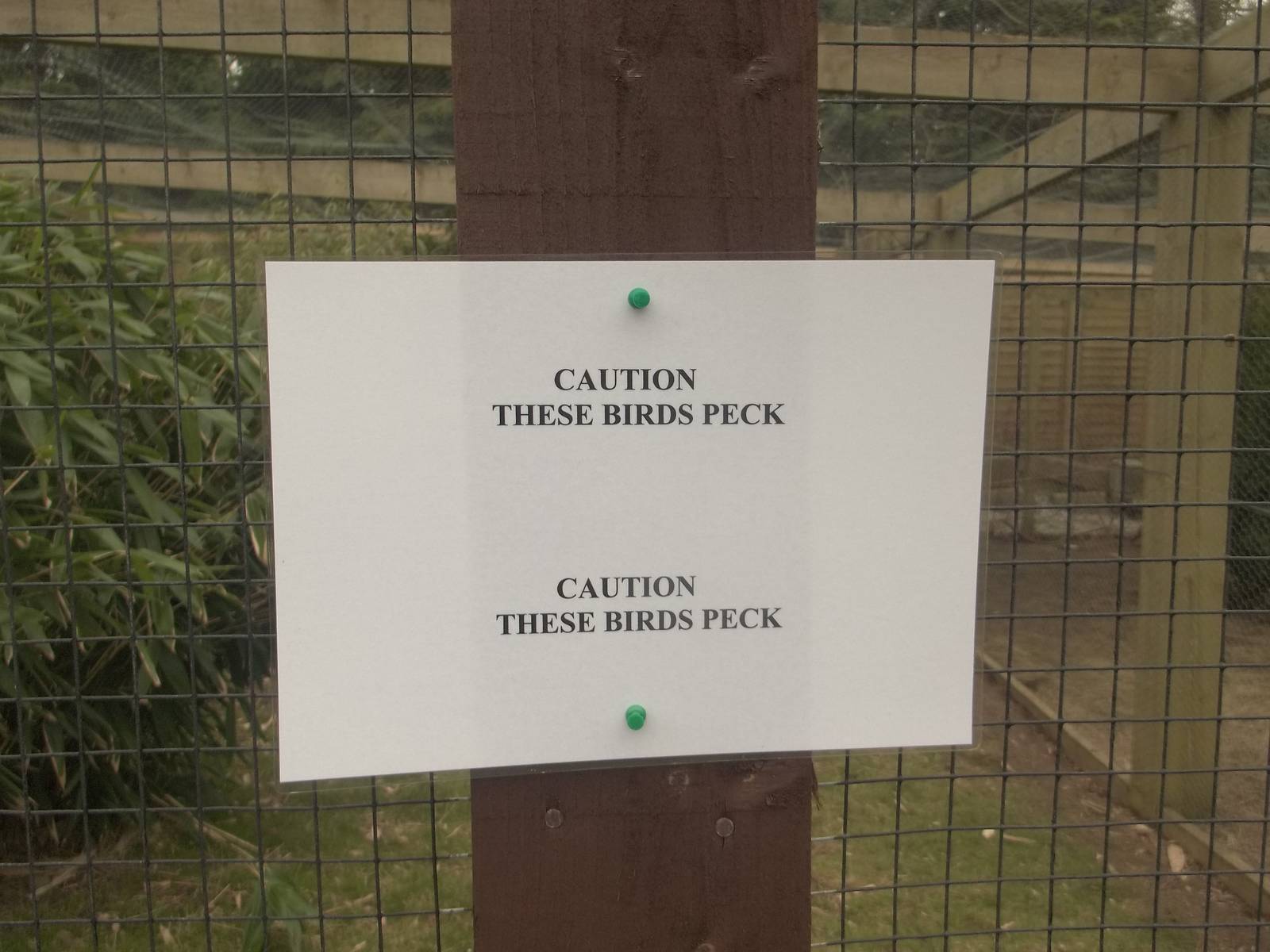 The new sign, 13th March 2015