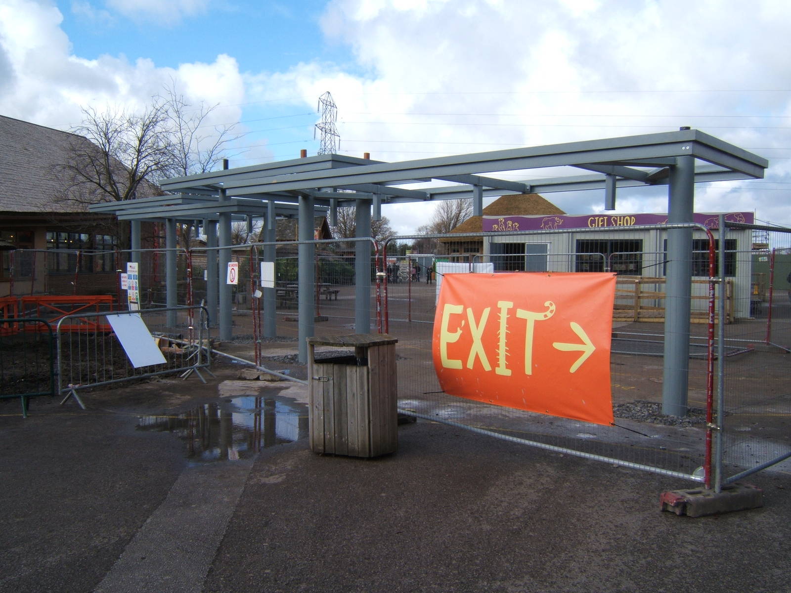 The new Turnstyles under construction