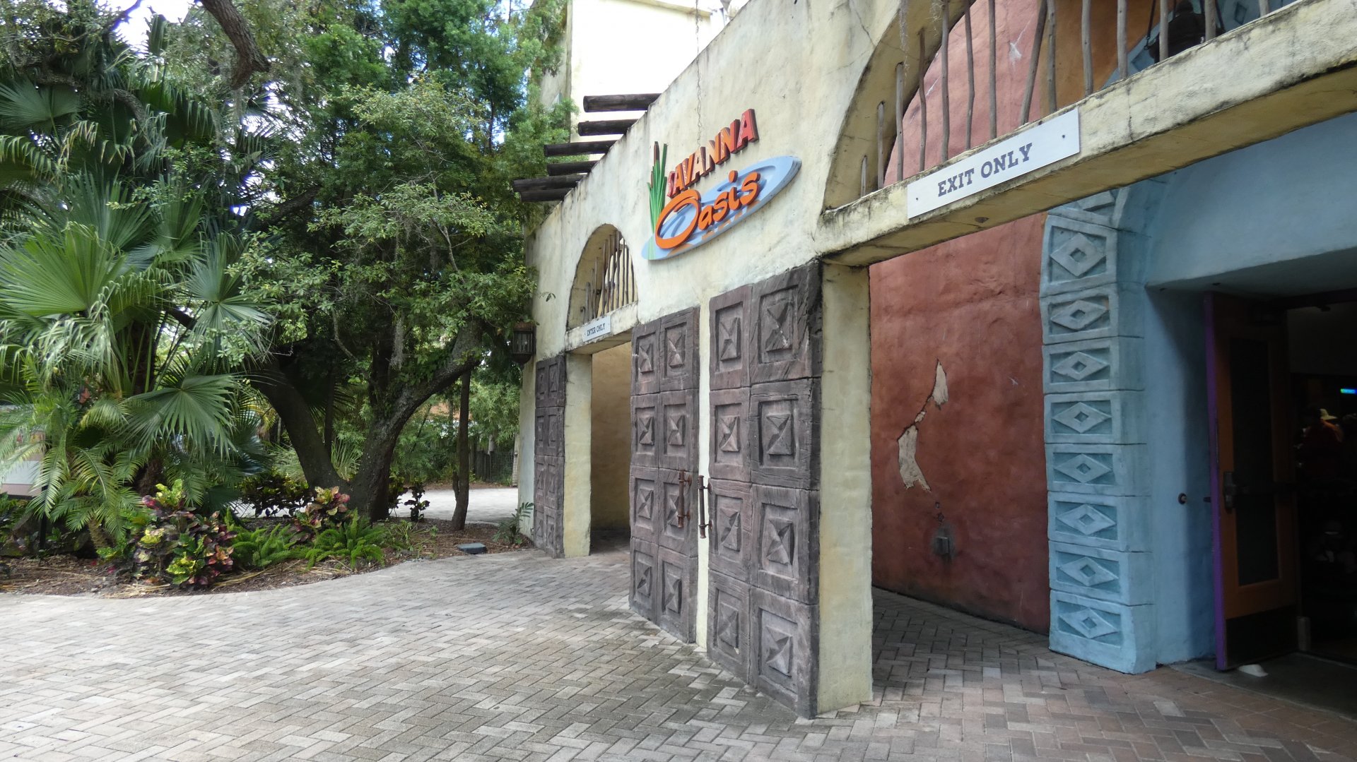 The Oasis Restaurant, Safari Africa & The Ituri Forest - Aug. 2021