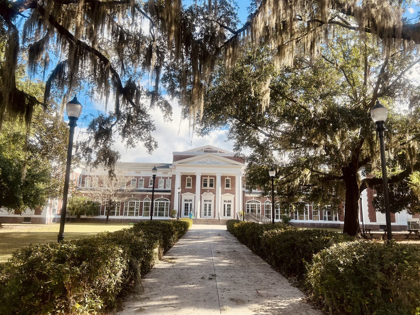 The old manor building