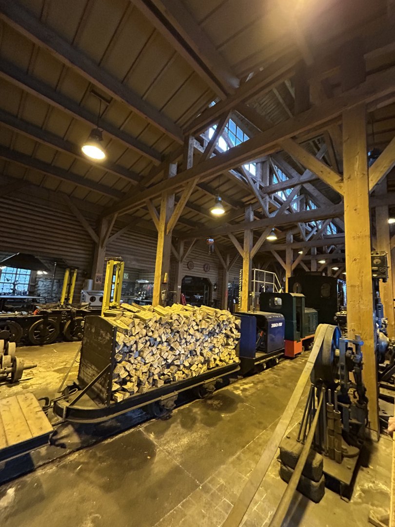 The old train locomotives