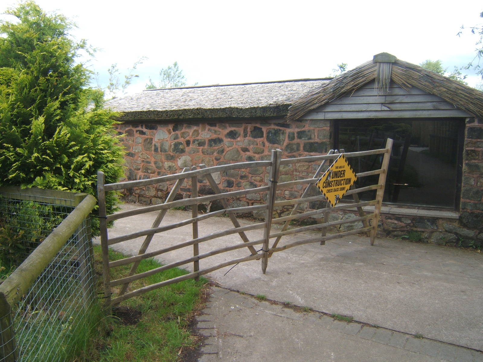 The original Blackbrook Lemur house waiting for its new usage