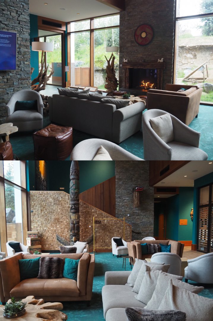 The Paddling Bear hotel lobby, 2020-09-02/03