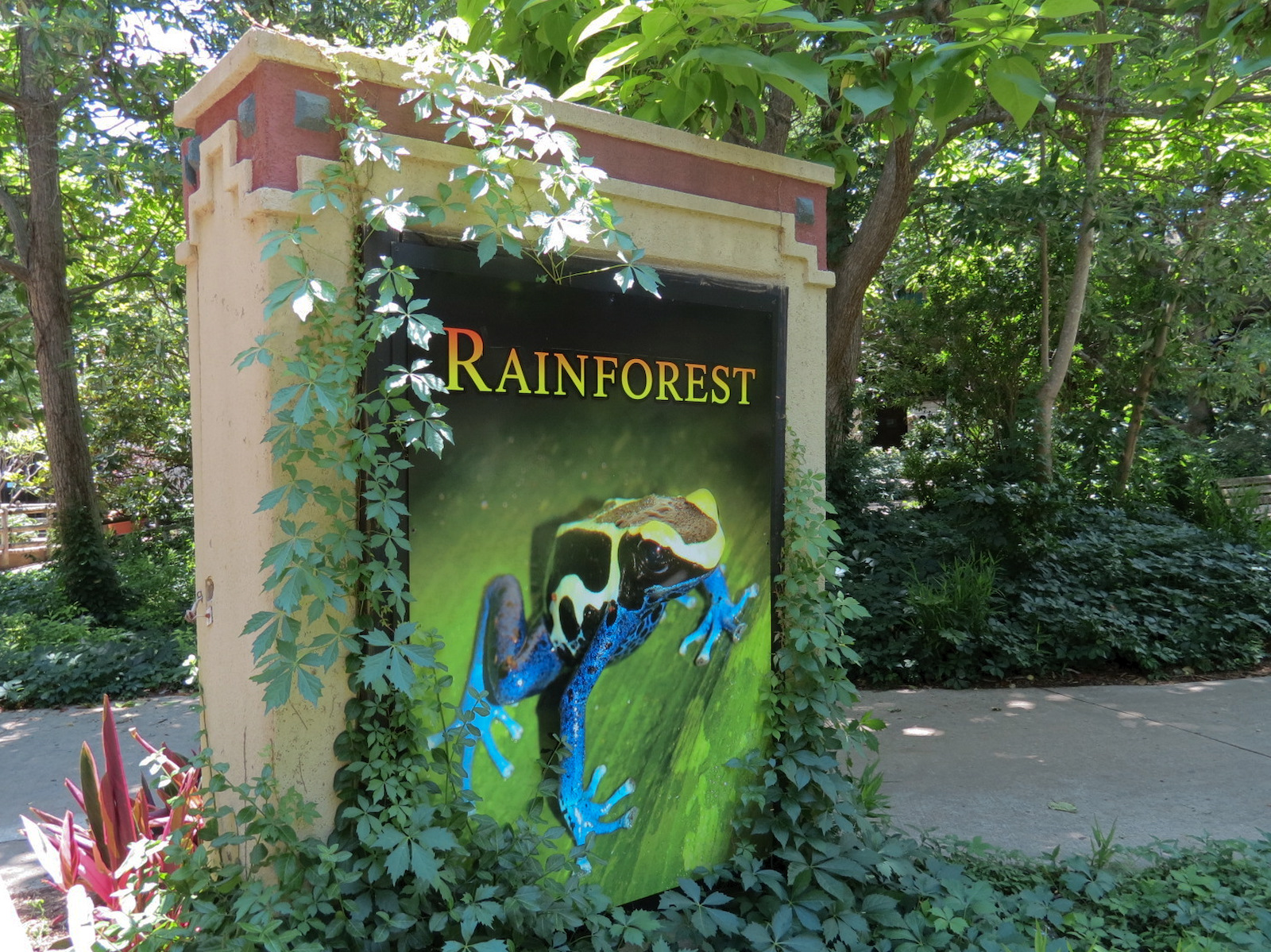 The Rainforest - Exterior Sign