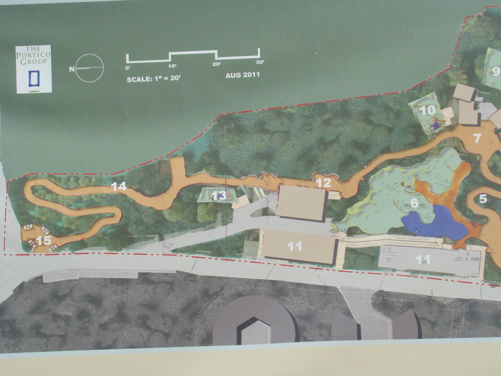 The Rainforest of the Americas site plan
