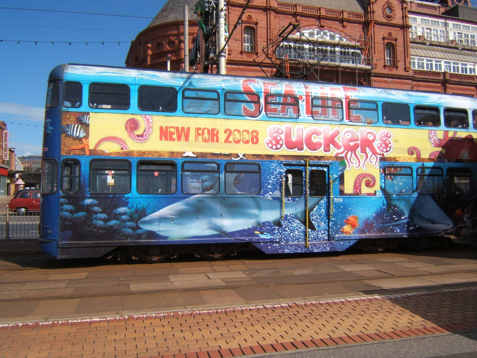 The Sea Life Centre Livery Tram