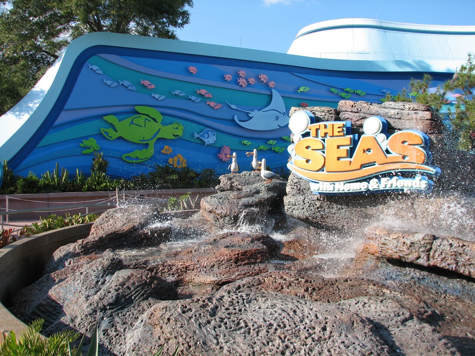 The Seas at EPCOT - Entry Sign