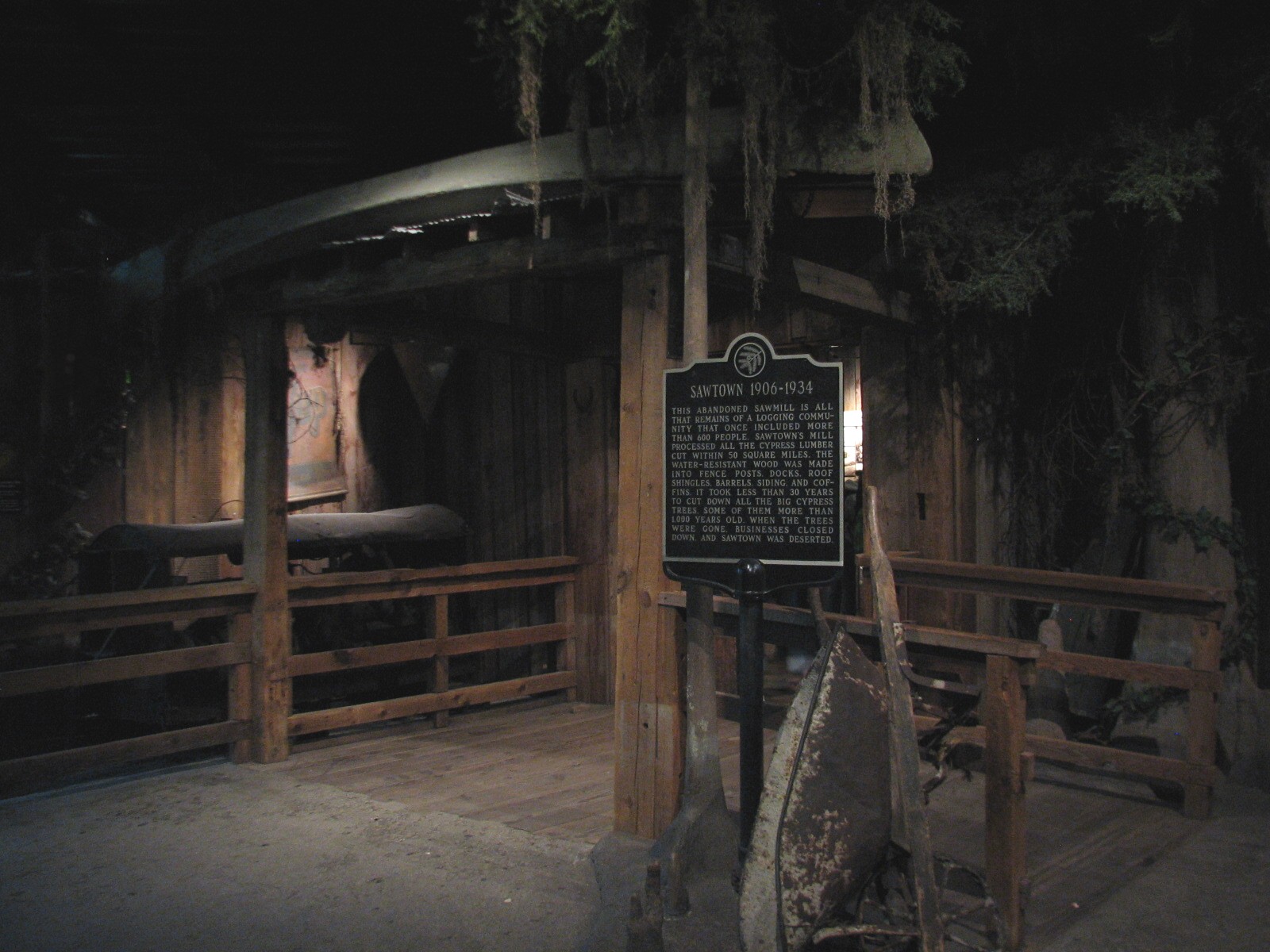 The Swamp - Old Sawmill Entrance