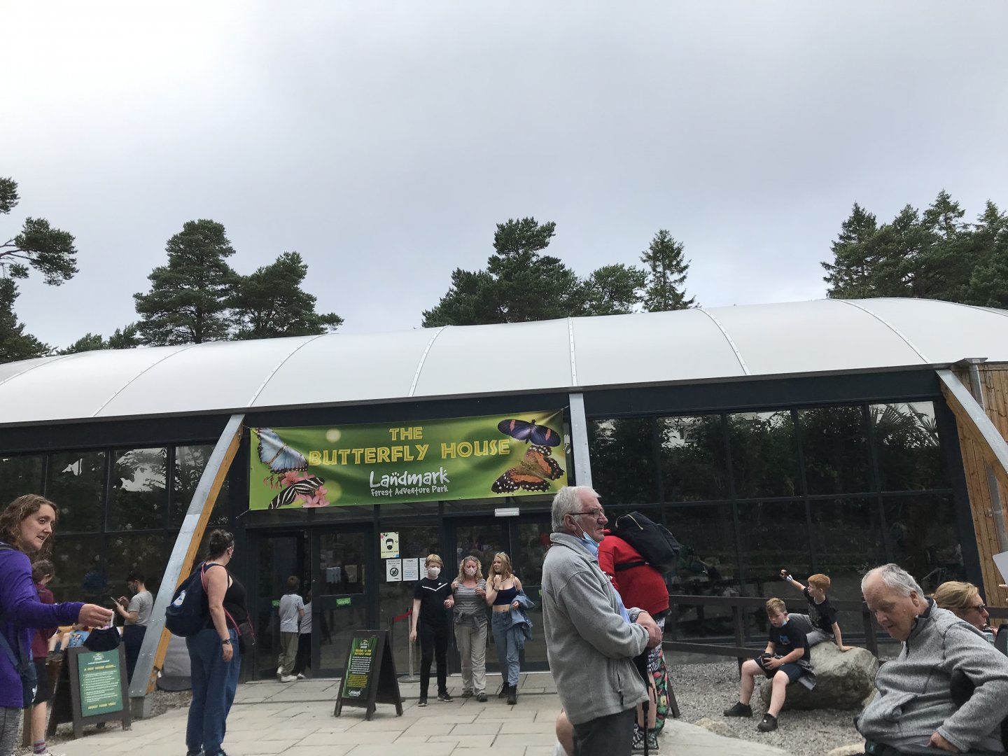 The tropical house @ Landmark forest adventure park
