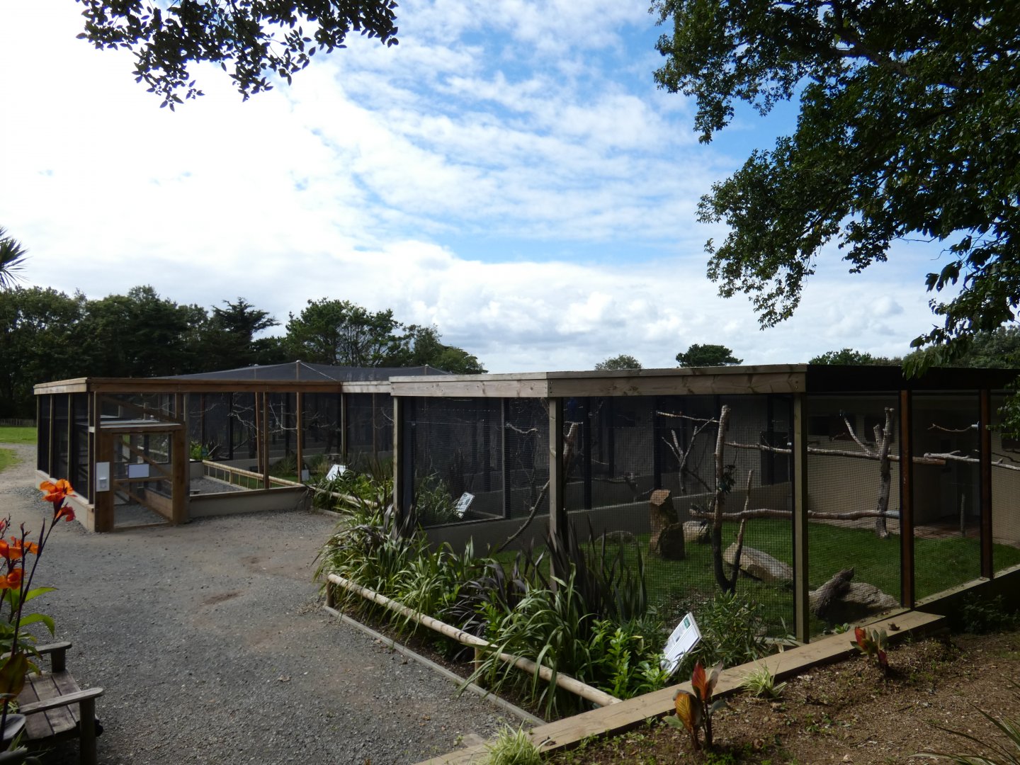 The Tropics aviaries