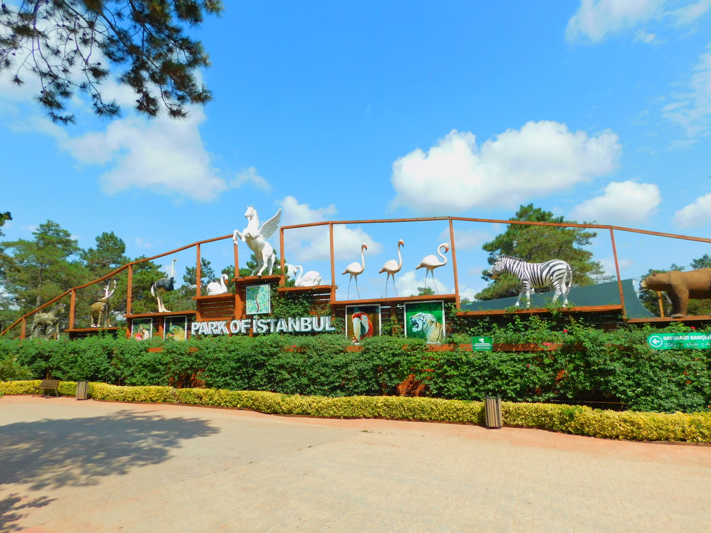 The true Entrance of Park Of Istanbul Enterance