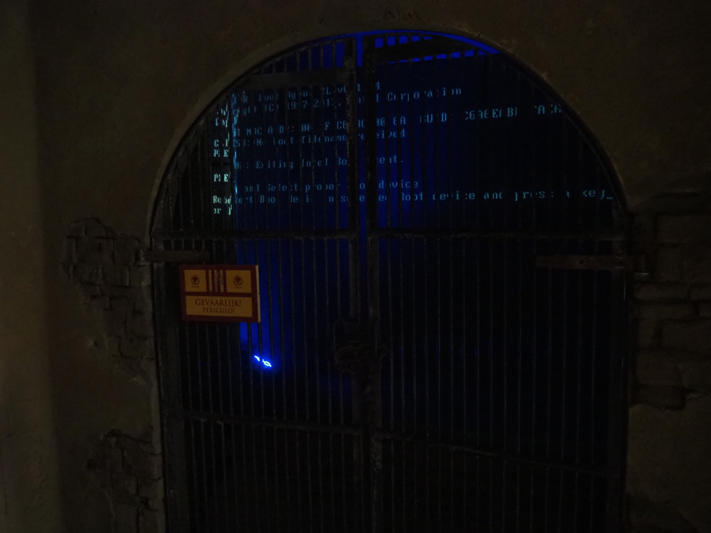 The very dangerous blue screen