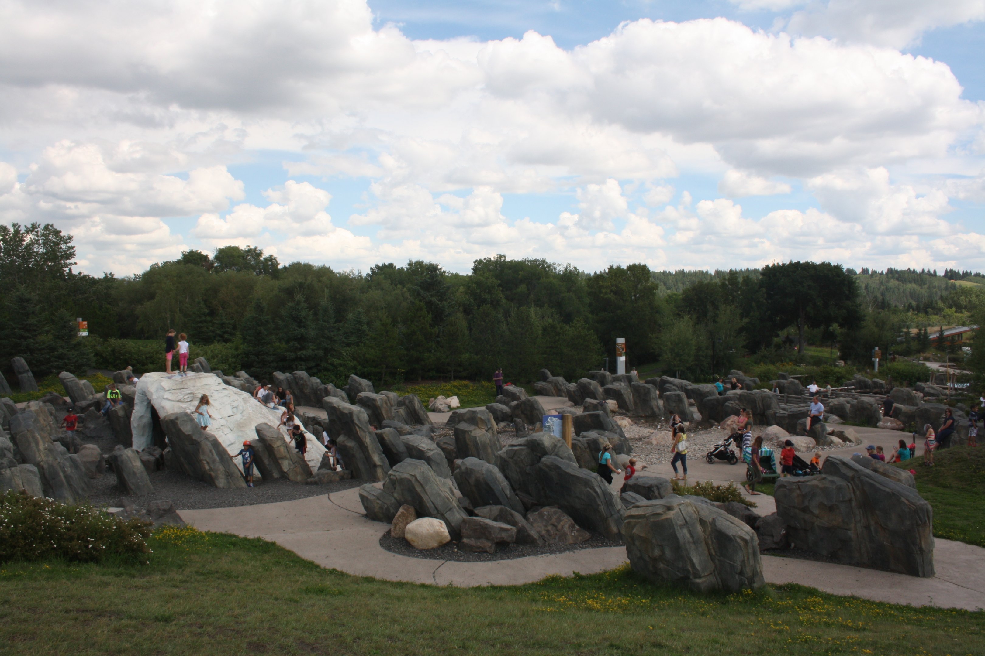 The Wander (Melt Water Play Area) - New in 2014