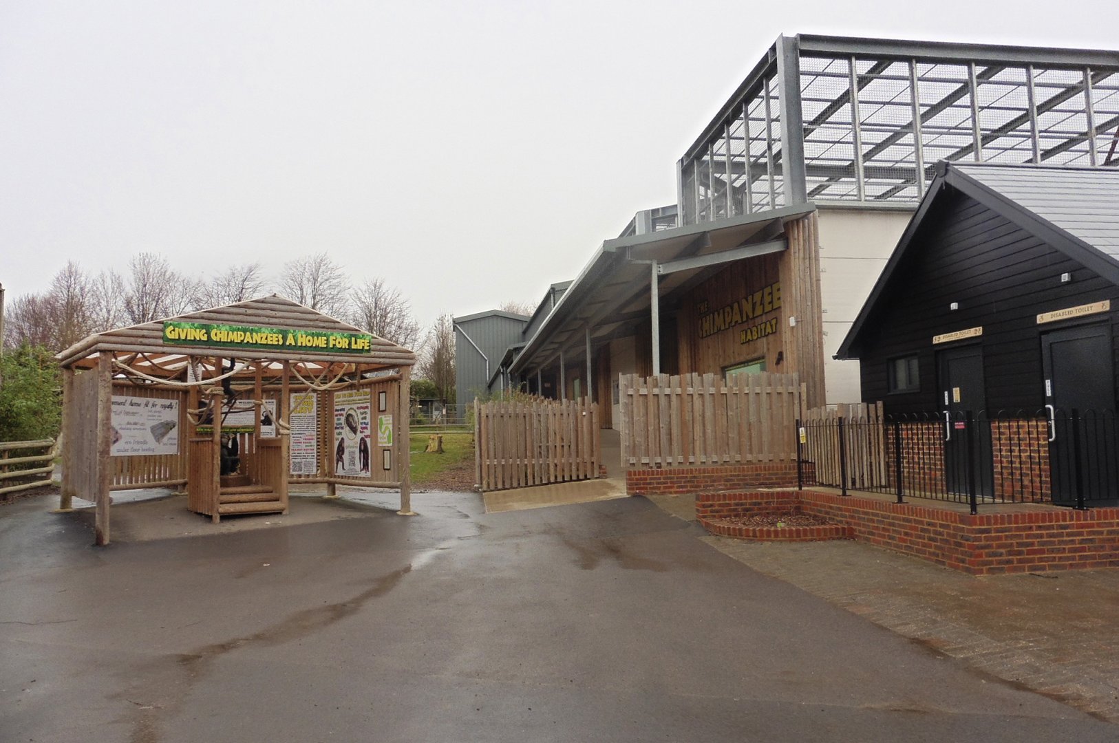 The Western Lowland Chimpanzee House