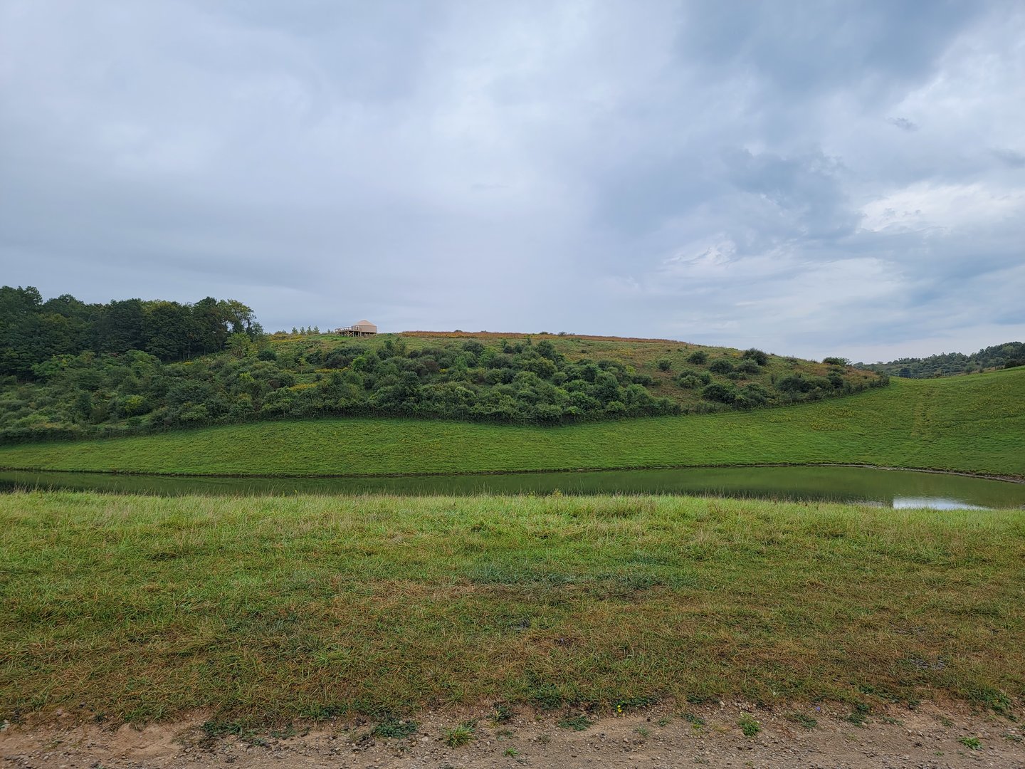 The Wilds - Yurt up on a hill