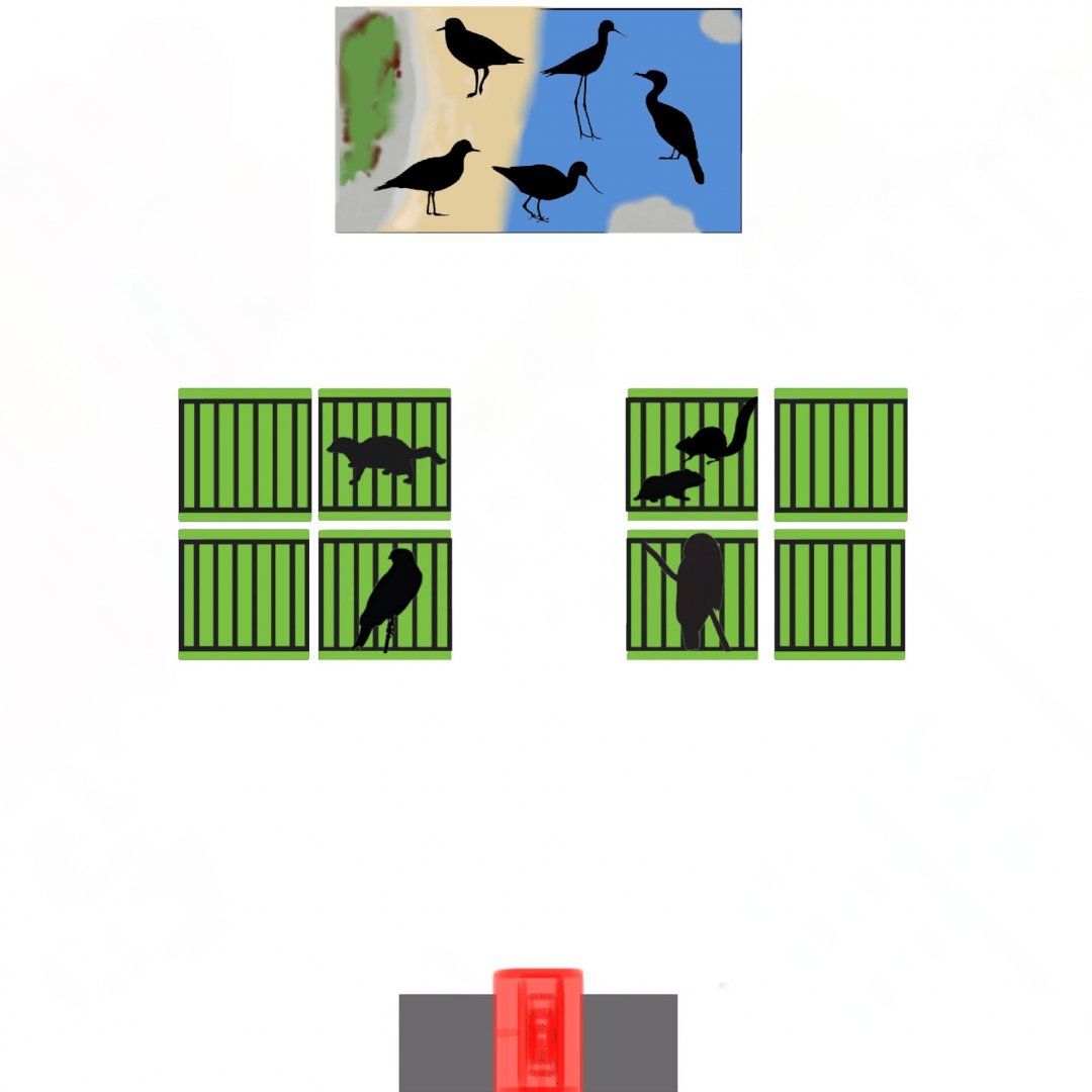 The World Wildlife Conservation Center—Map