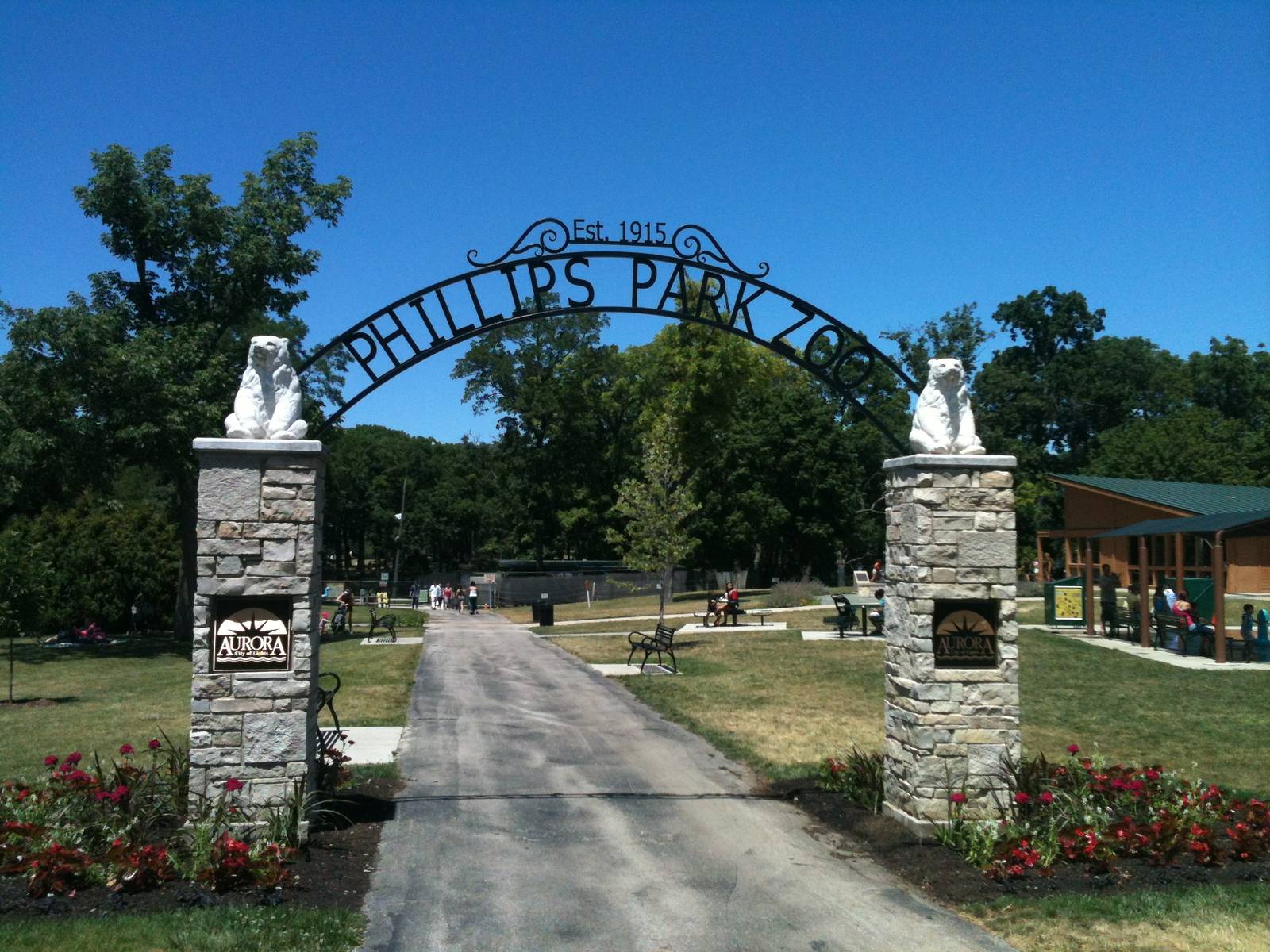 The Zoos Entrance- June 2012