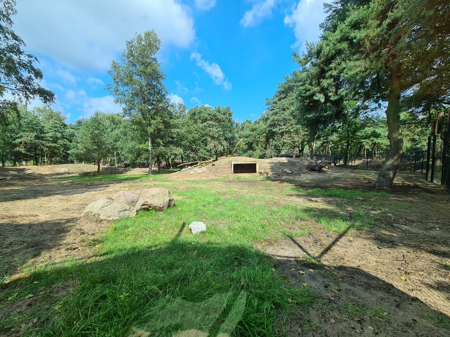 Third new Cheetah enclosure