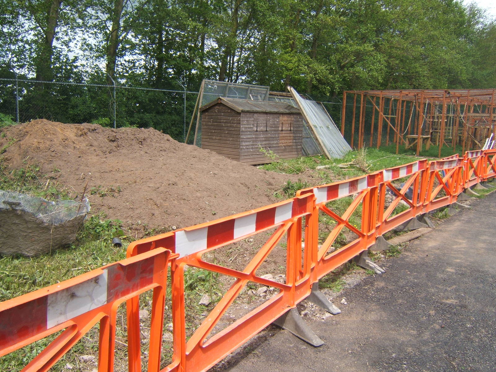 This area used to be for domestic ducks and hens