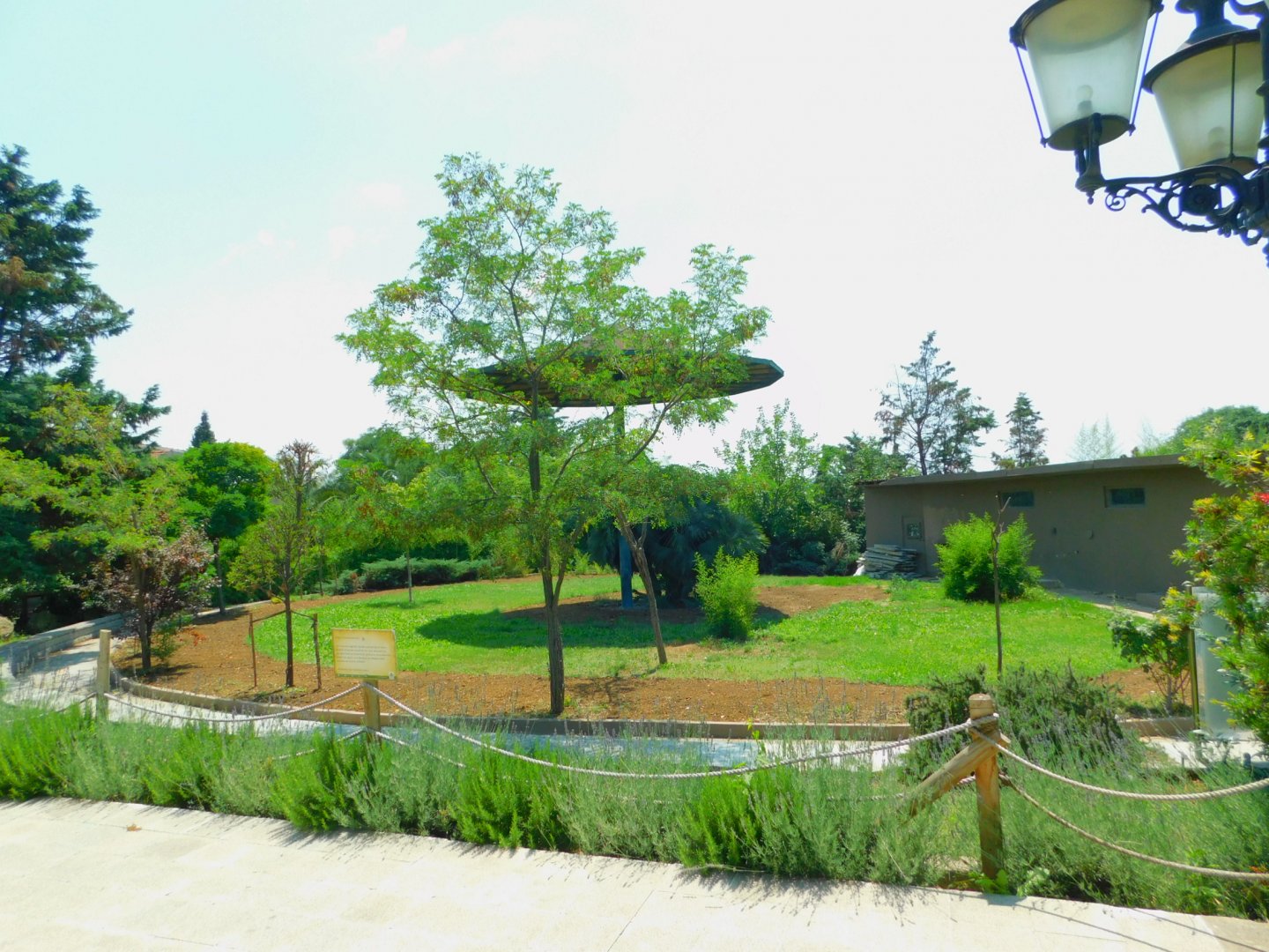 This is where the lion enclosure used to be