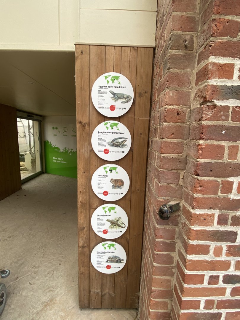 Thriving Through Nature signage 150725