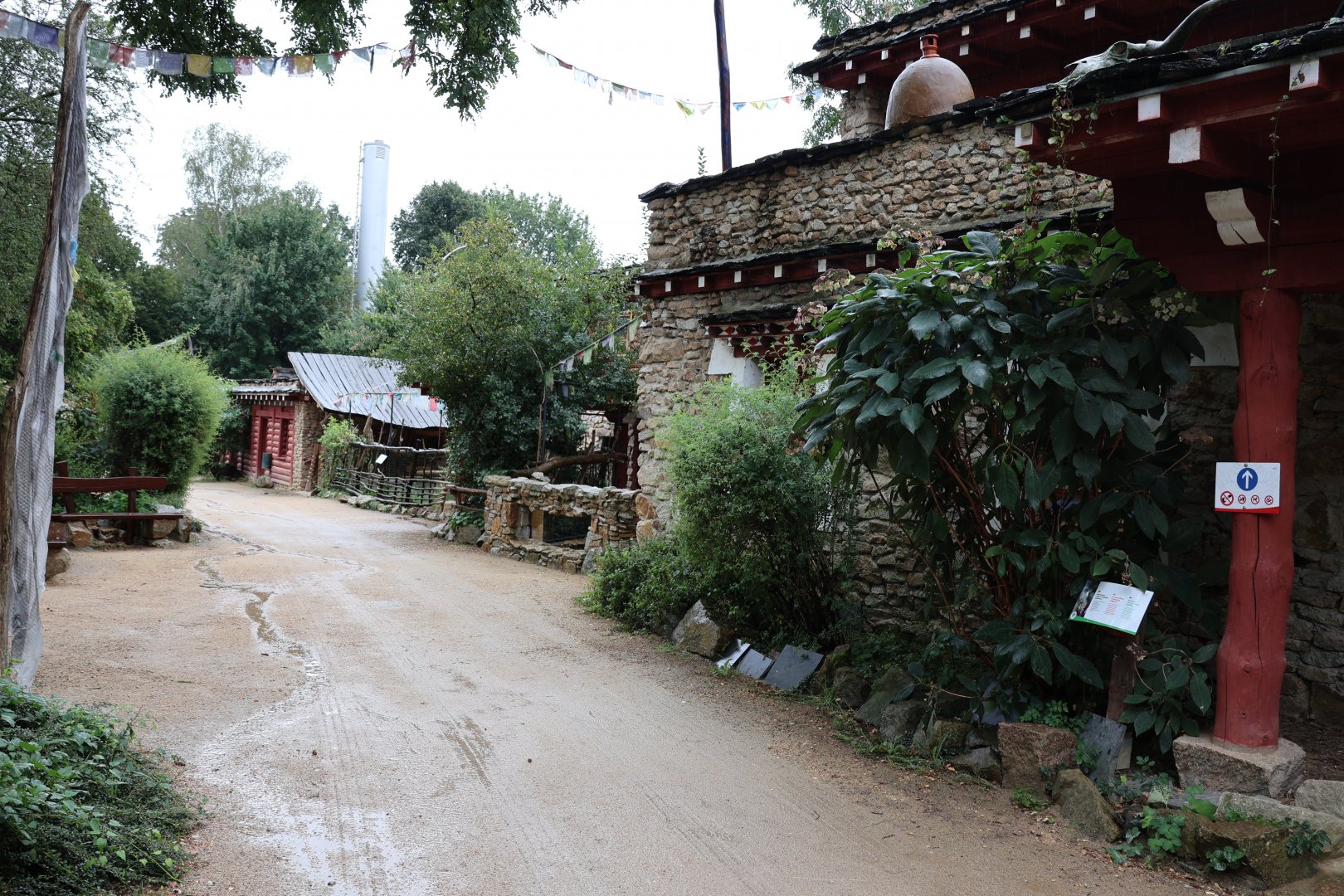Tibetan Village - General view