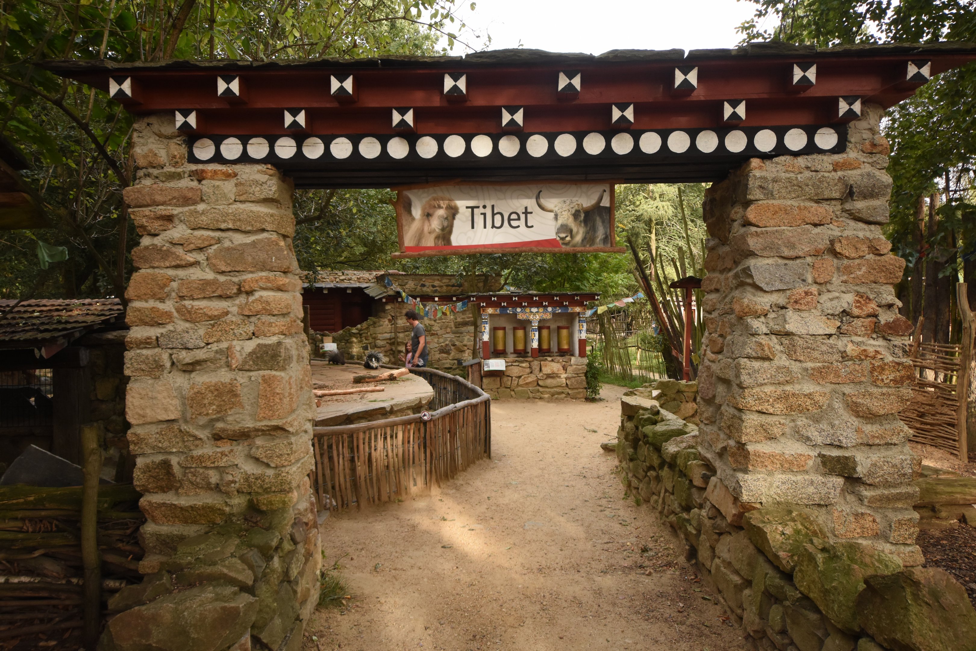 TIbethan village entrance
