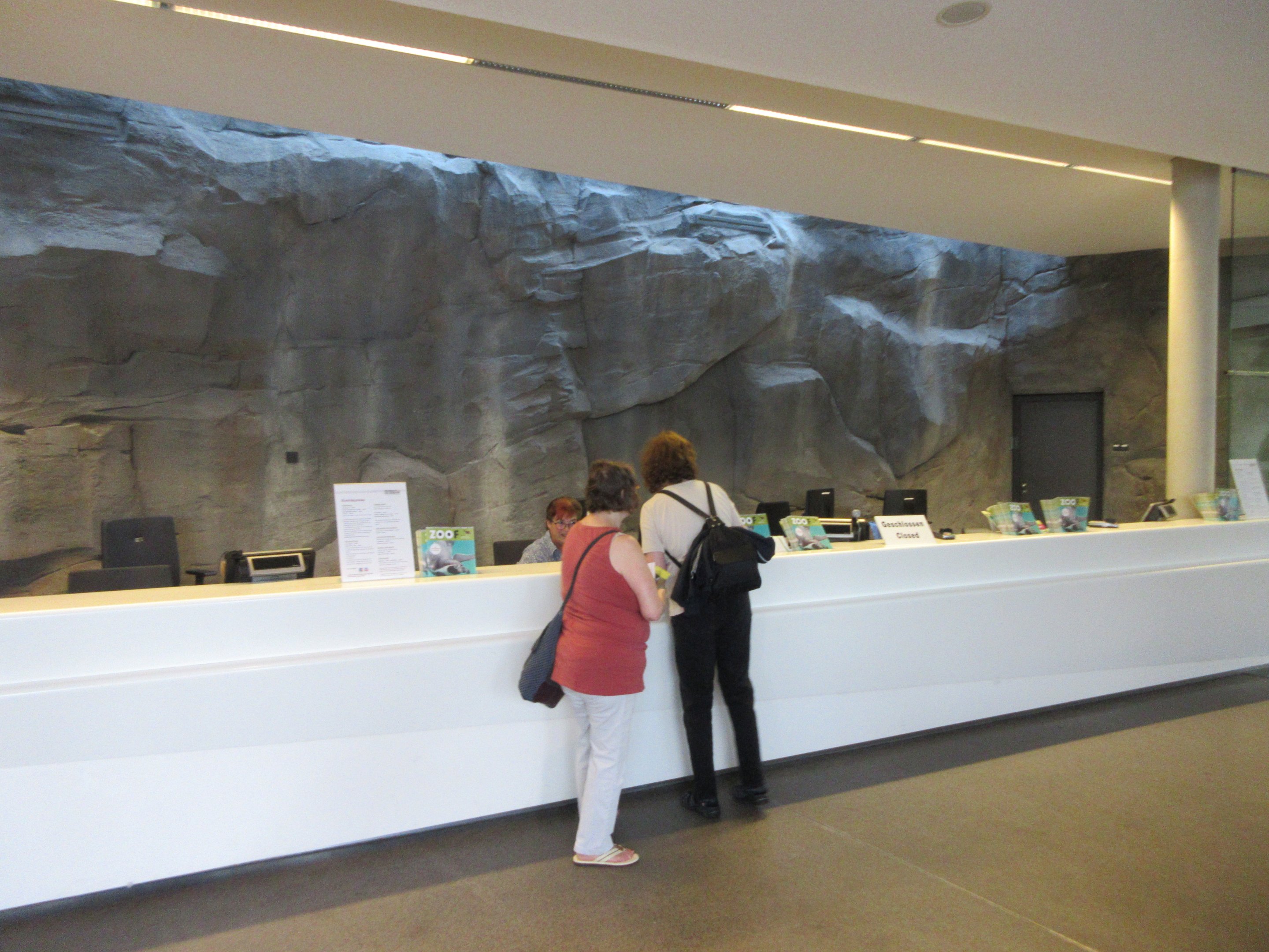 Ticket Booth - with mock-rock!