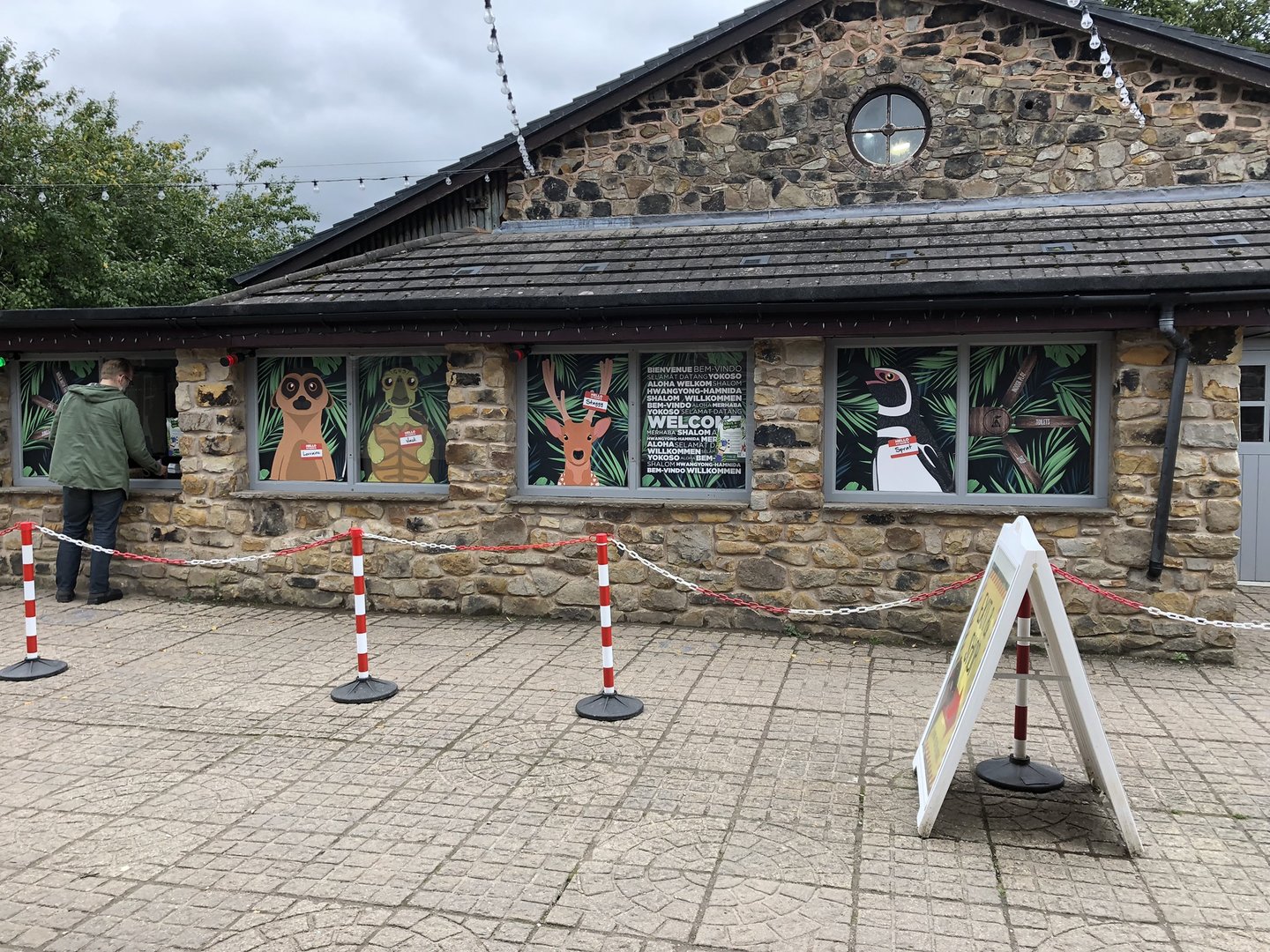 Ticket Booths at Peak Wildlife Park (August 2023)