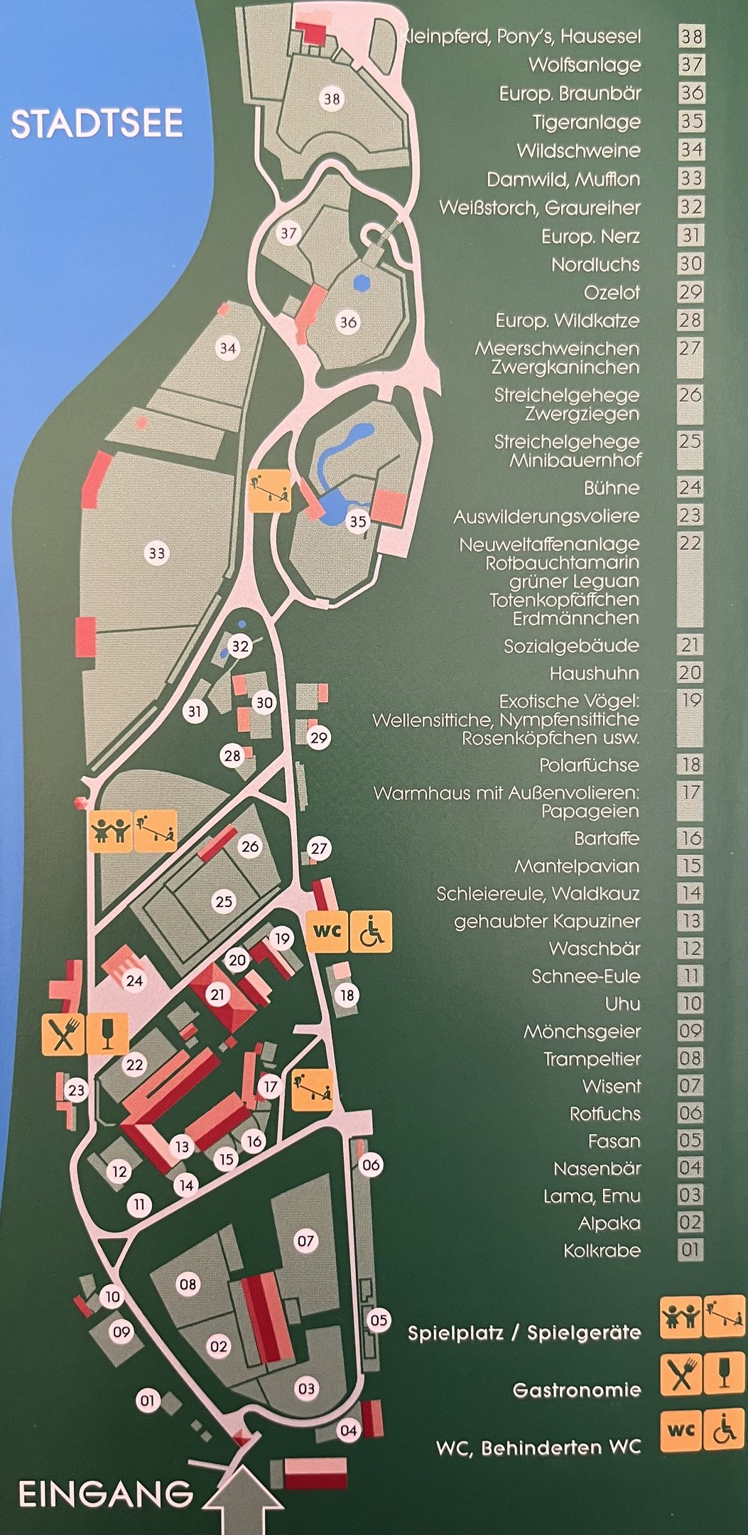 Tiergarten Stendal Map - undated