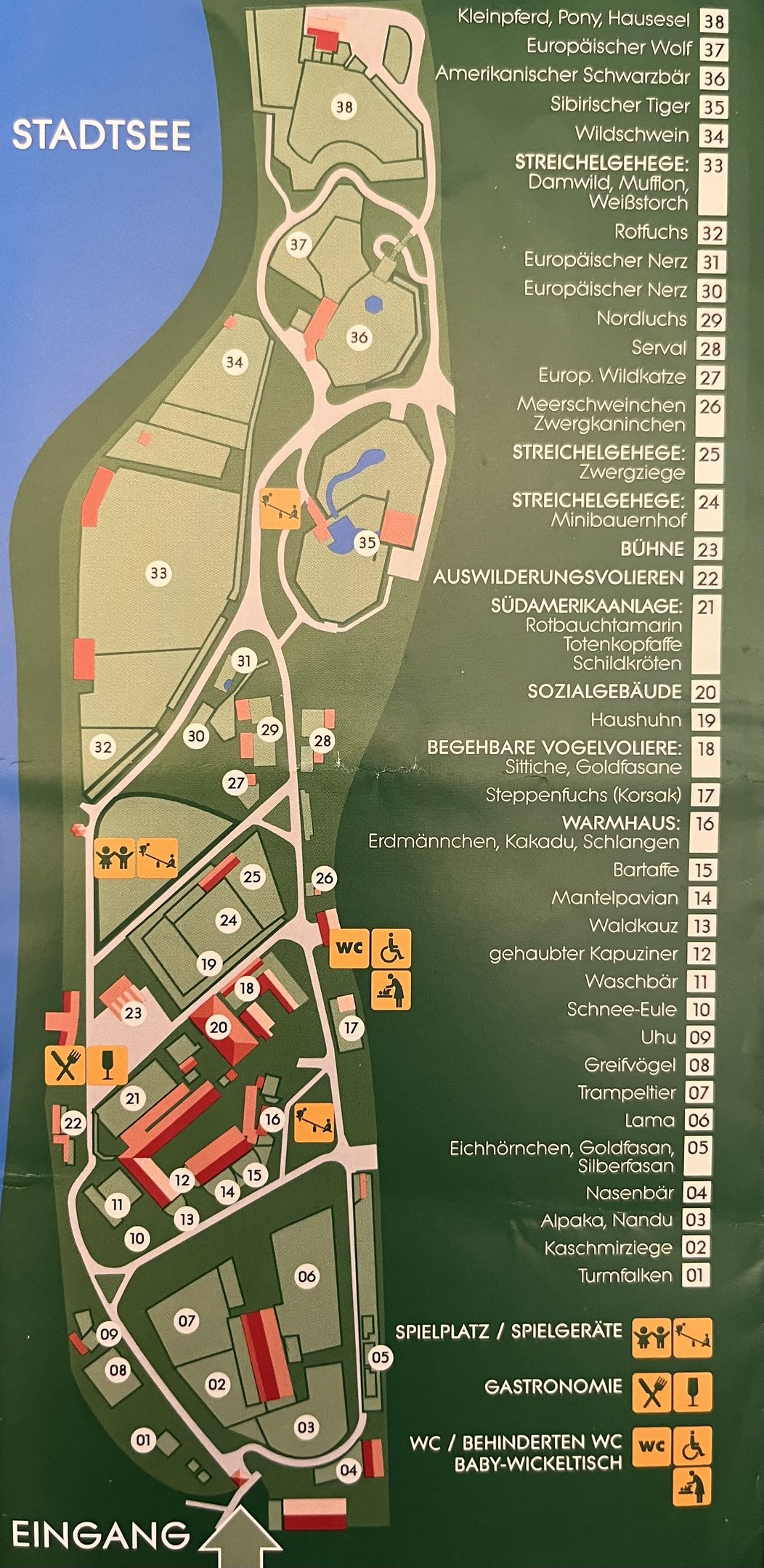 Tiergarten Stendal Map - undated