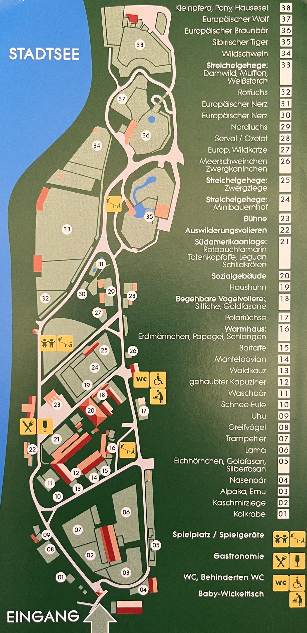Tiergarten Stendal Map - undated