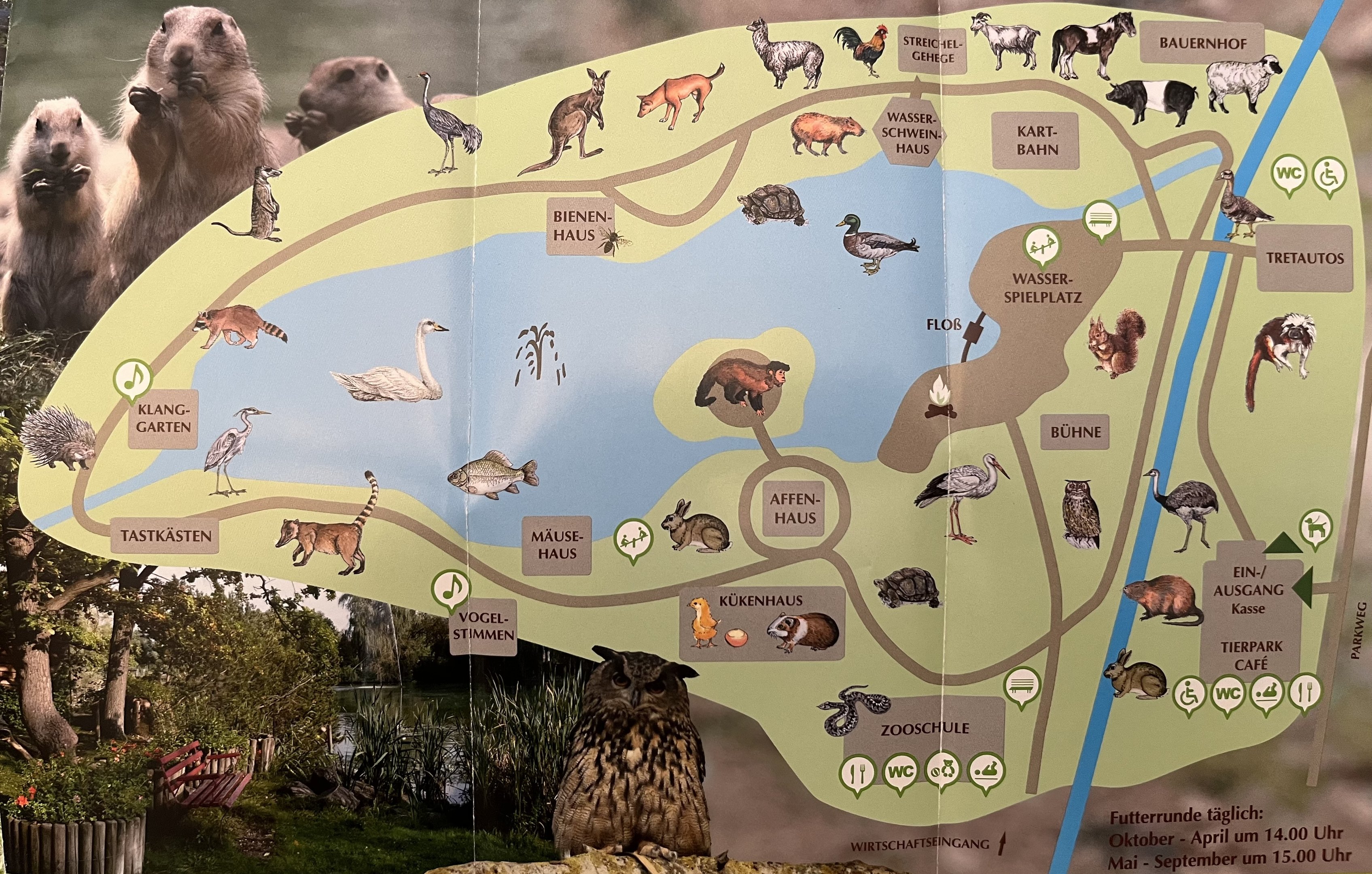 Tierpark Hansestadt Greifswald Map - undated
