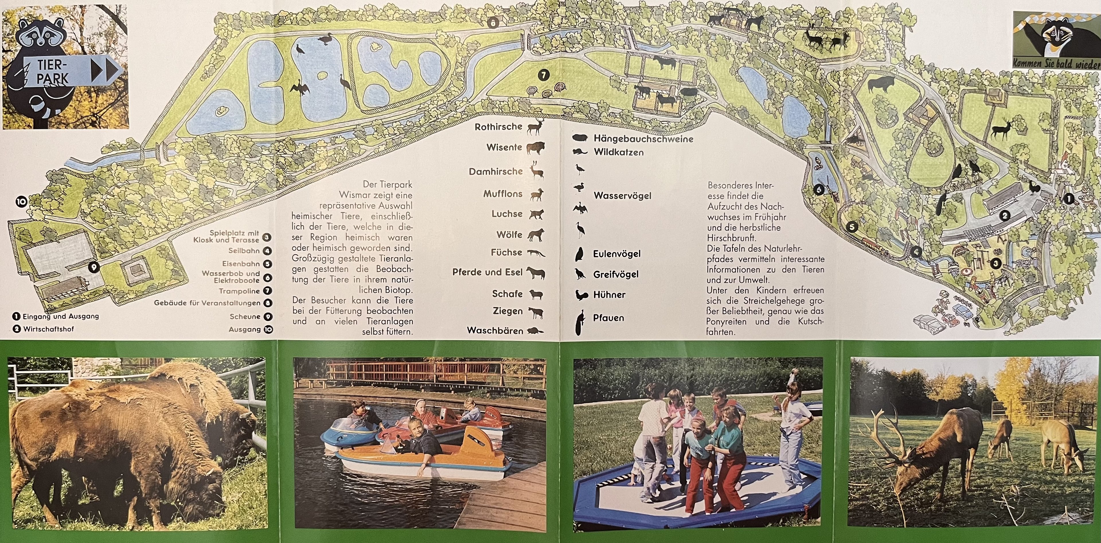 Tierpark Wismar Map - undated