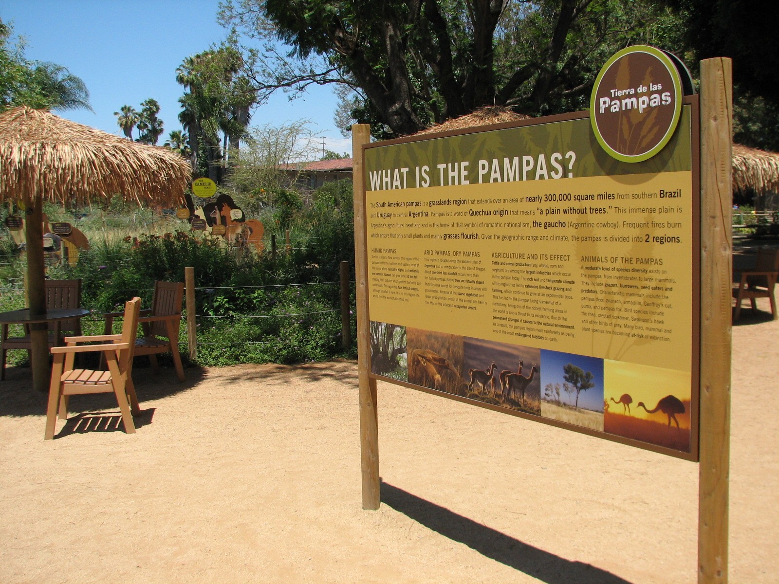 Tierra de las Pampas - Sign